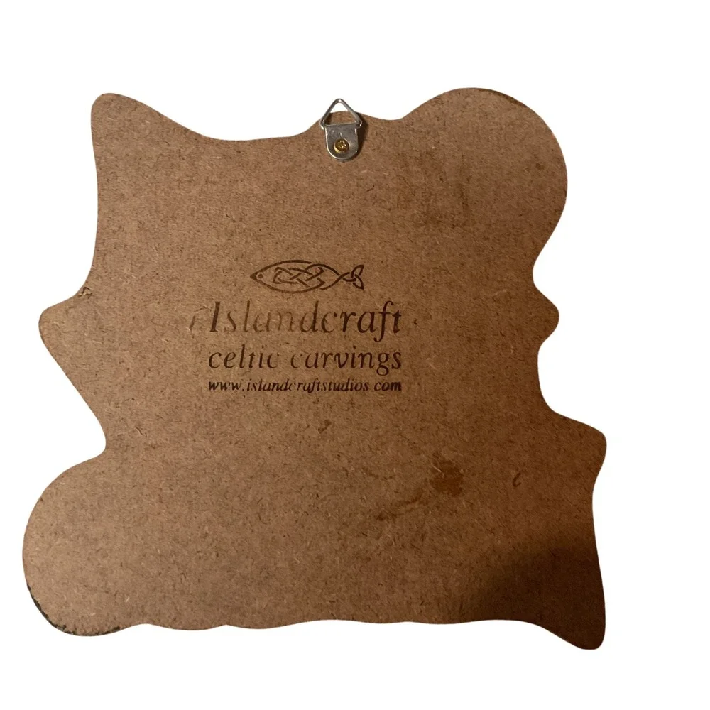 Islandcraft Cead Mile Failte Plaque Wooden Wall Plaque Irish Welcome Sign One Sz